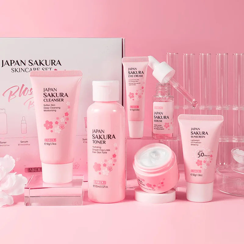 Sakura Face Skin Care Sets