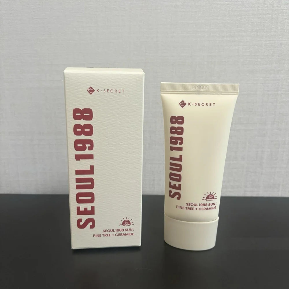 Korean SEOUL 1988 Skin Care Set - Retinol Eye Cream, Ginseng Niacinamide Serum, Cleanser