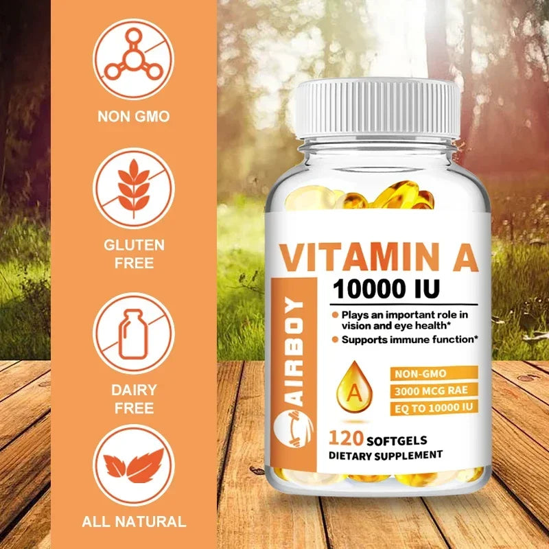 Vitamin A - Supports Healthy Skin and Eyes