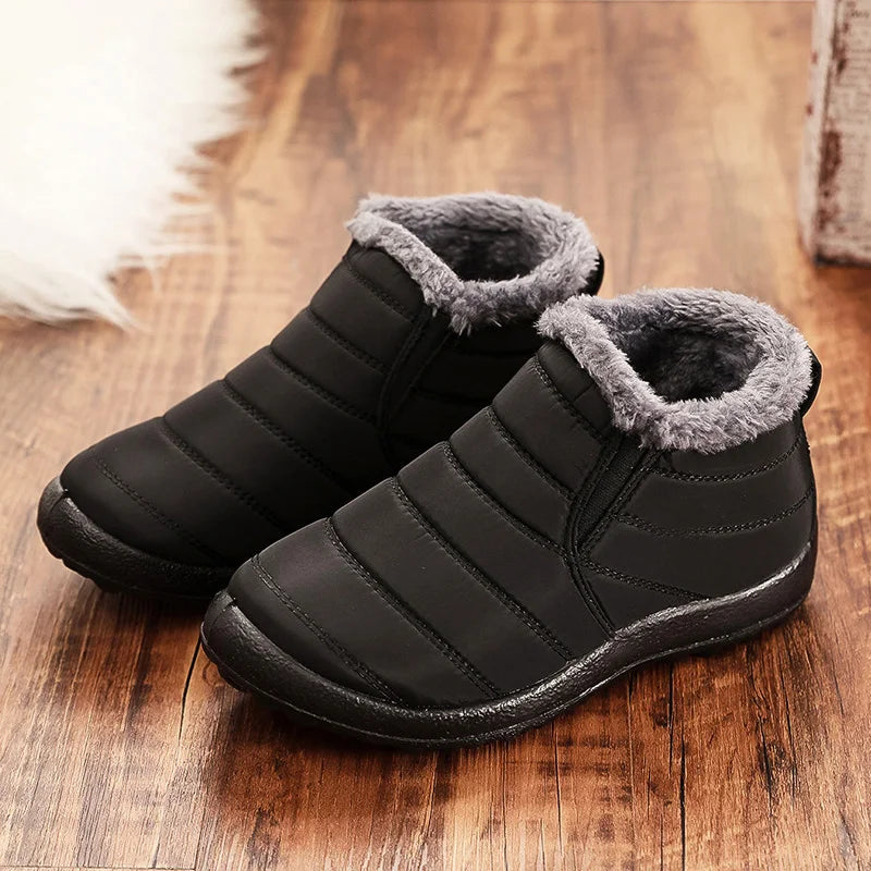 Snow Men Boots Casual Shoes Man Outdoor Men's Winter Sneakers