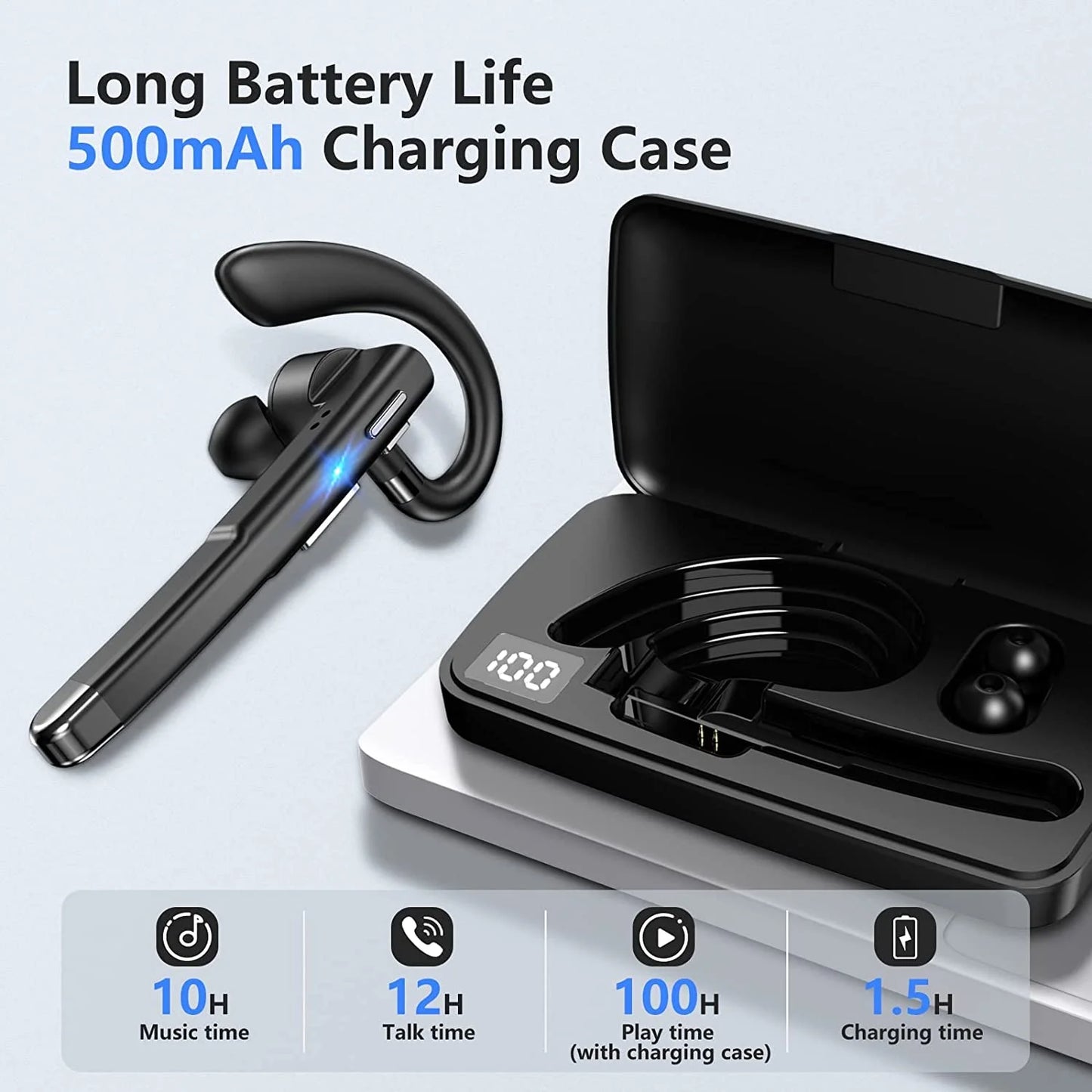 Bluetooth Stereo Noise Canceling Wireless Headphones