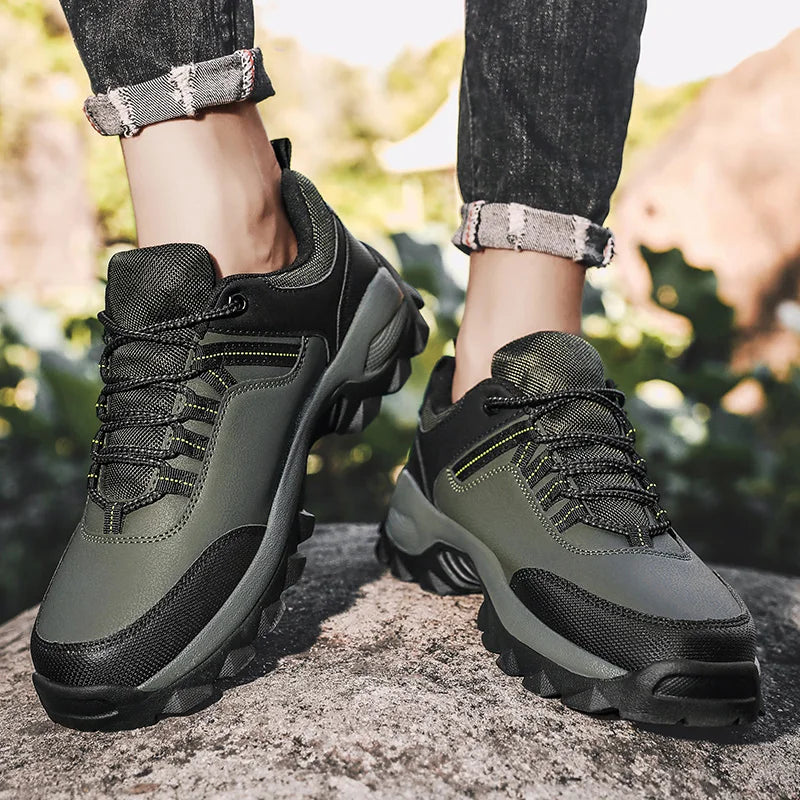 Men Hiking Shoes Mountain Boots Climbing Sneakers