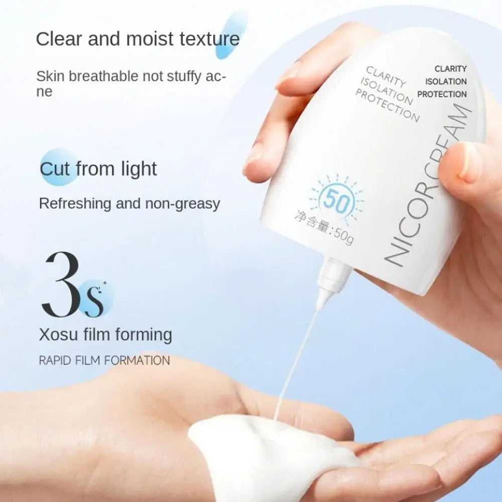 Sunscreen Spf 50 Face Korean Products Sunblock Cream
