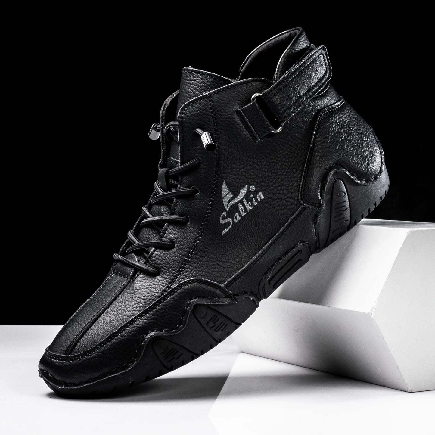 Handmade Men Breathable Casual Leather Men Boots