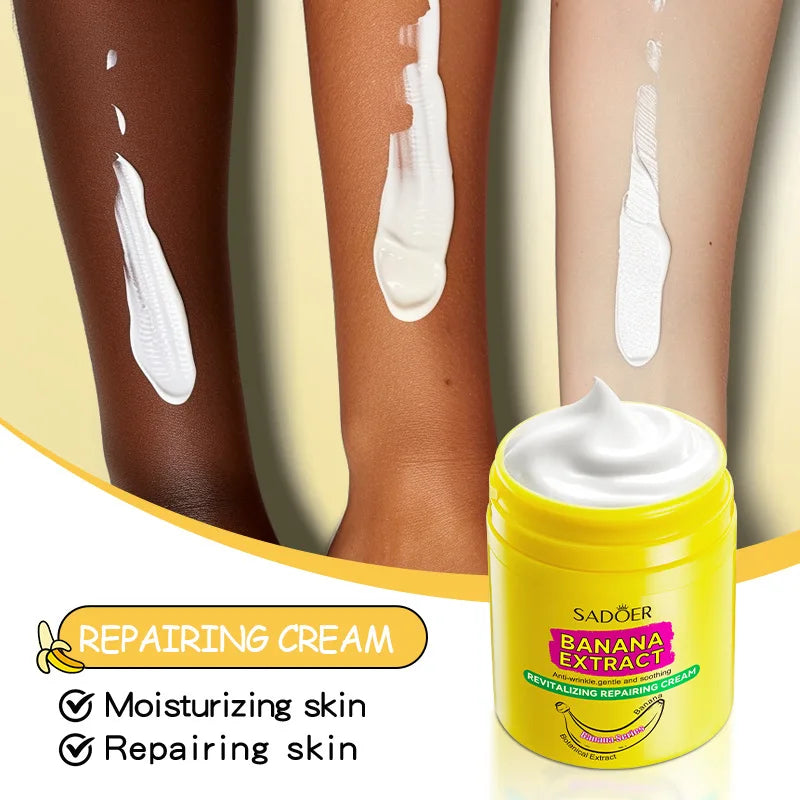 SADOER Banana Skin Brightening Skincare Moisturizing Facial Cream