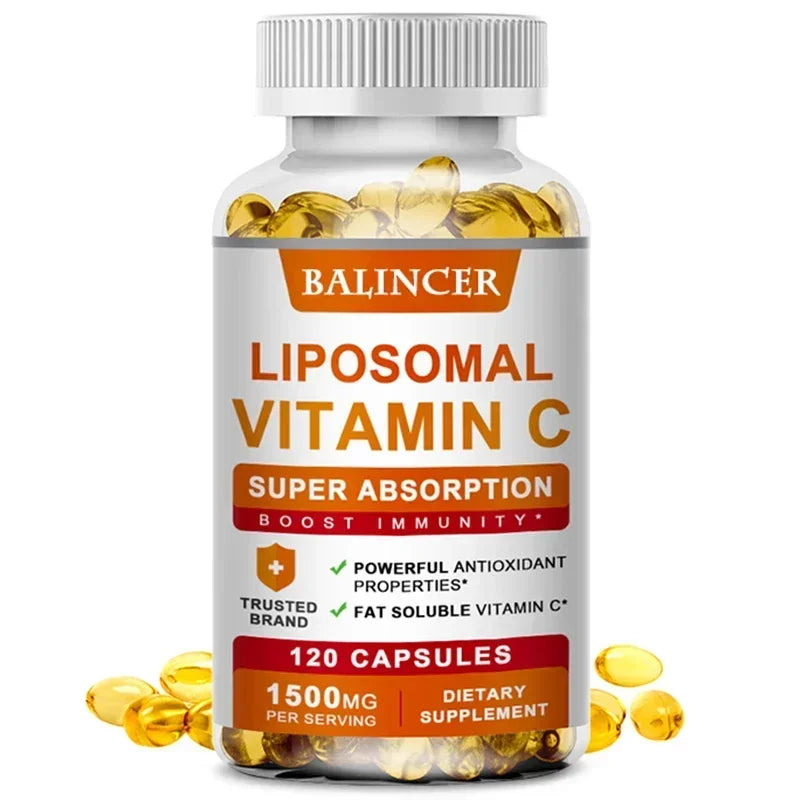 Liposomal Vitamin C Supplement - Easily Absorbed, Fat-Soluble