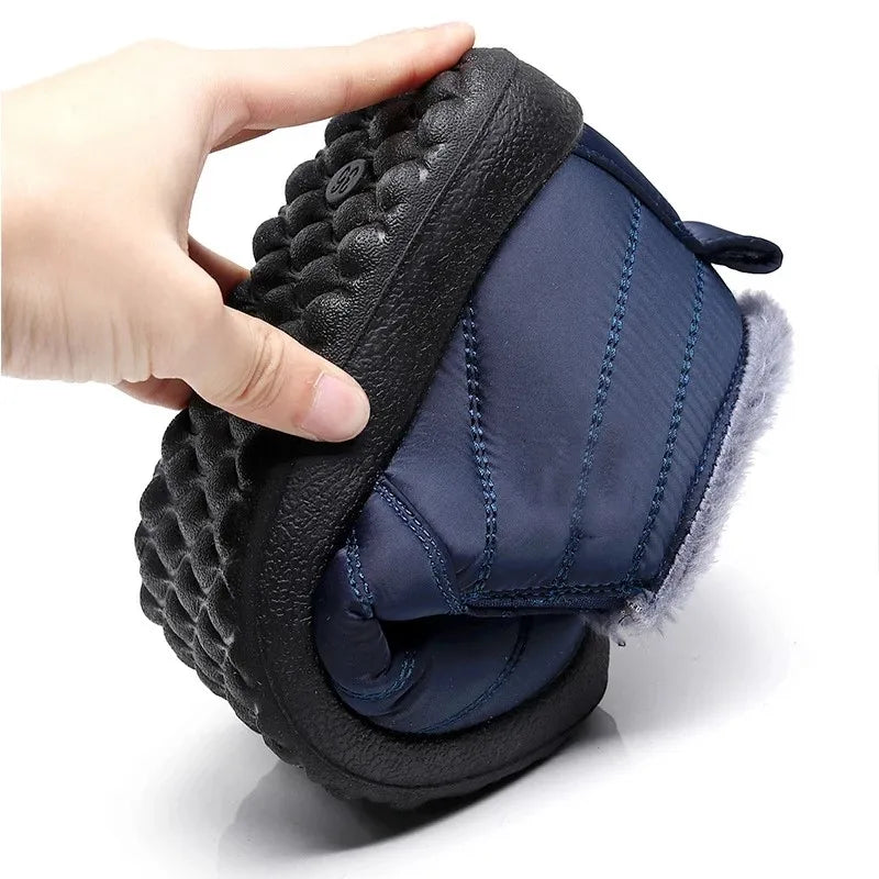 Snow Men Boots Casual Shoes Man Outdoor Men's Winter Sneakers