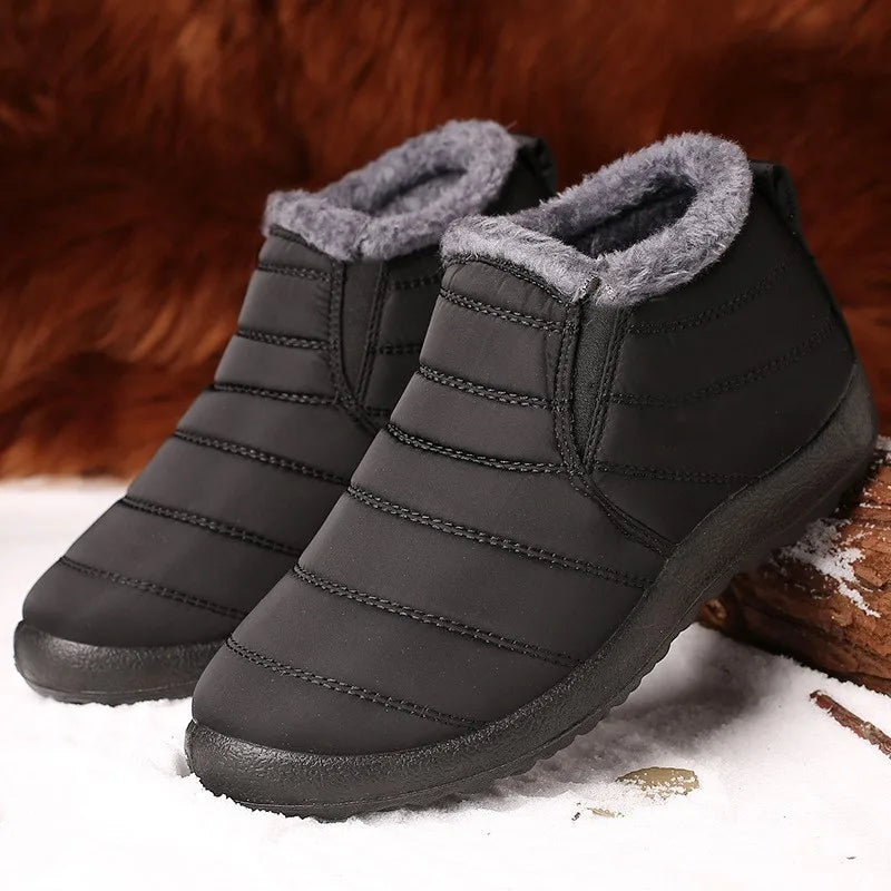 Snow Men Boots Casual Shoes Man Outdoor Men's Winter Sneakers