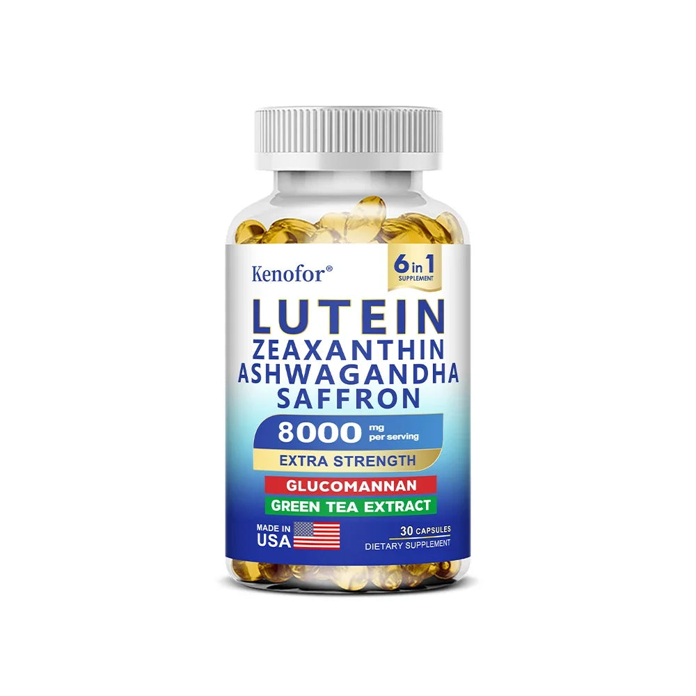 Lutein and Zeaxanthin Supplements Essential Eye Vitamins & Vision Health Dietary Supplement