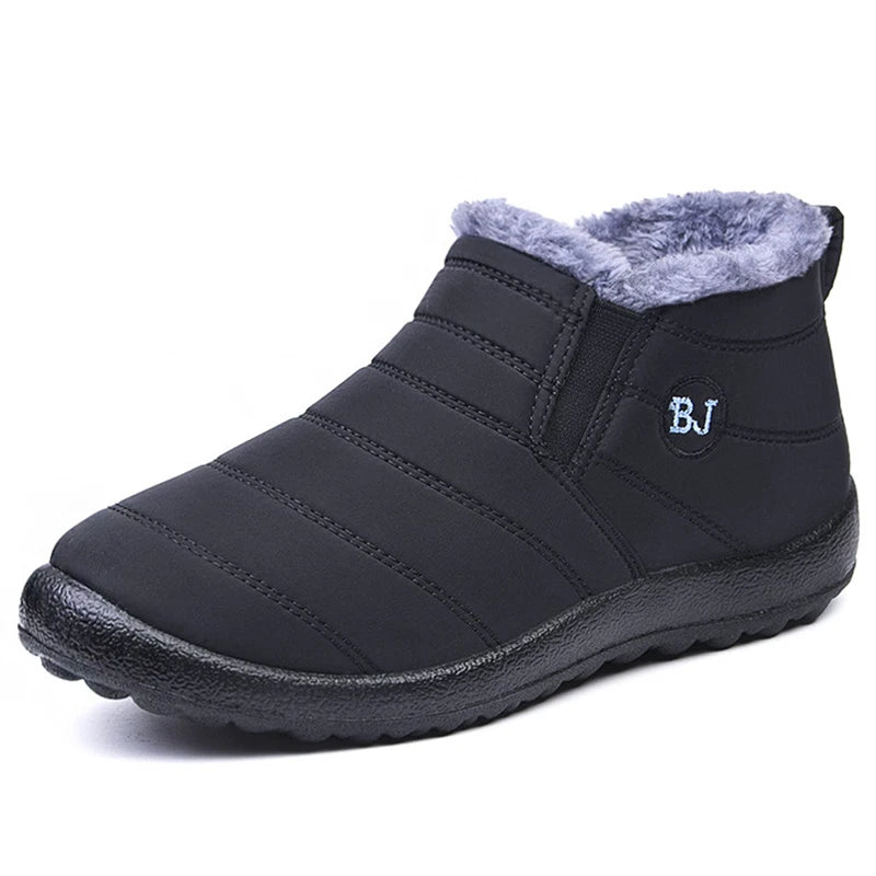 Snow Men Boots Casual Shoes Man Outdoor Men's Winter Sneakers