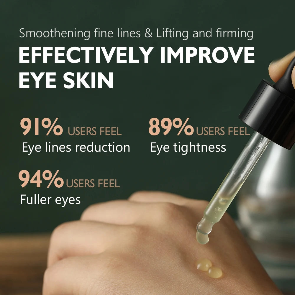Retinol & Vitamin C Set Face Cream Eye Serum Reduce Dark Circles Anti Aging Nourish Skin