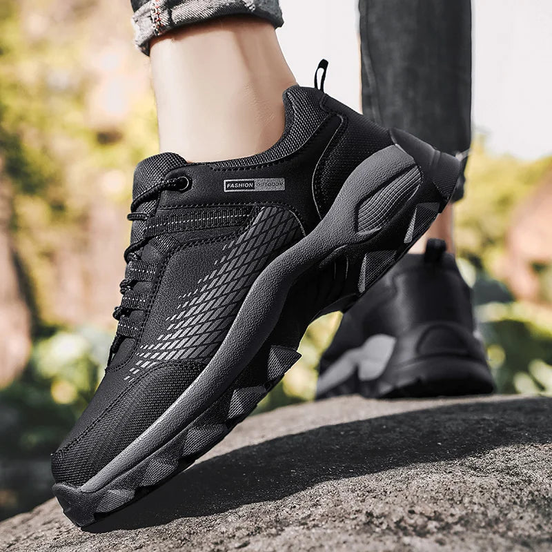 Men Hiking Shoes Mountain Boots Climbing Sneakers