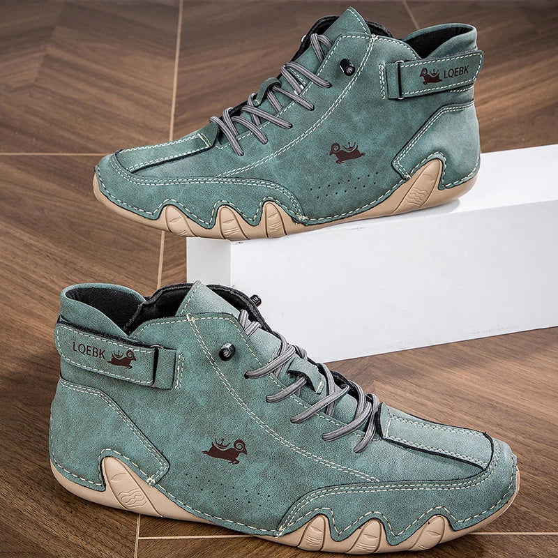 Casual High Top Sneakers Soft Sole Men Shoes