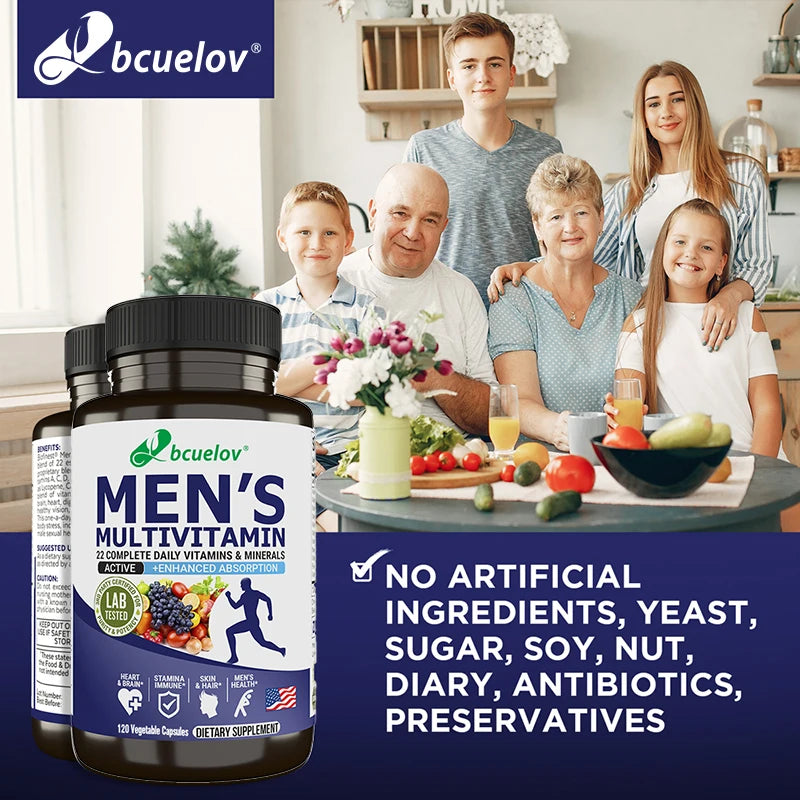 Men's Daily Multivitamin - Vitamins & Minerals