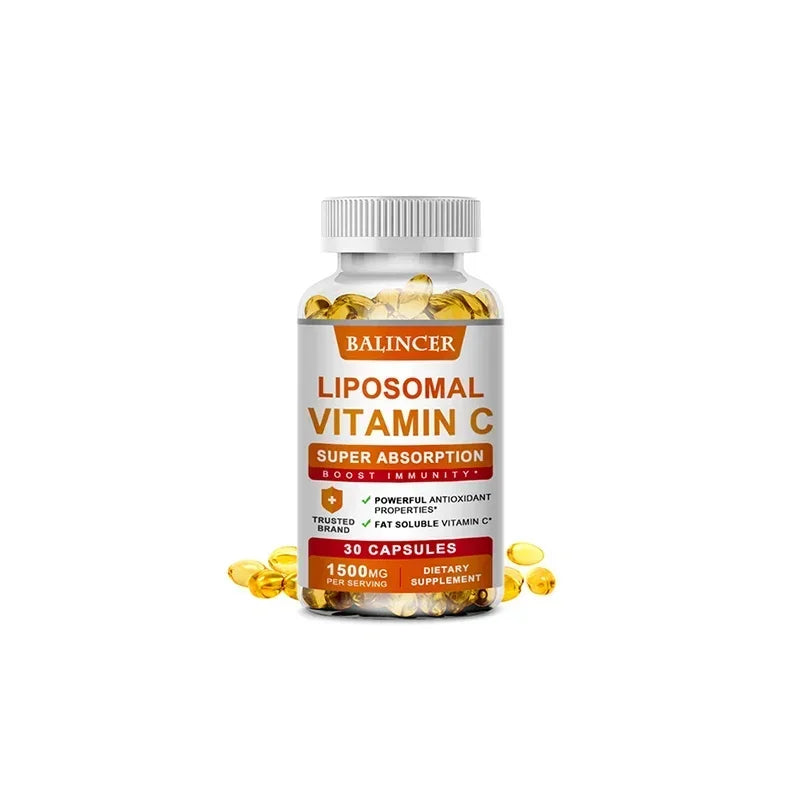 Liposomal Vitamin C Supplement - Easily Absorbed, Fat-Soluble