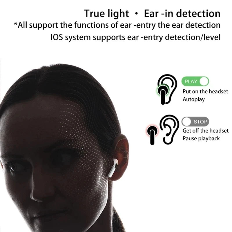 Wireless bluetooth headset Earphone headphones air pods Gift