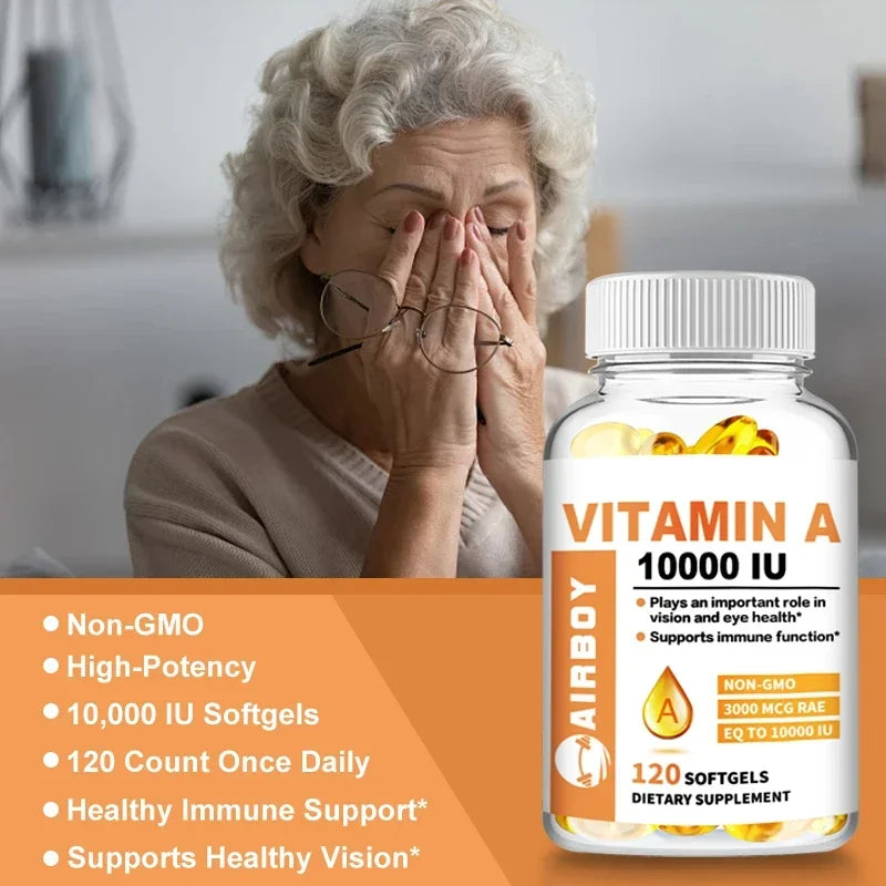 Vitamin A - Supports Healthy Skin and Eyes