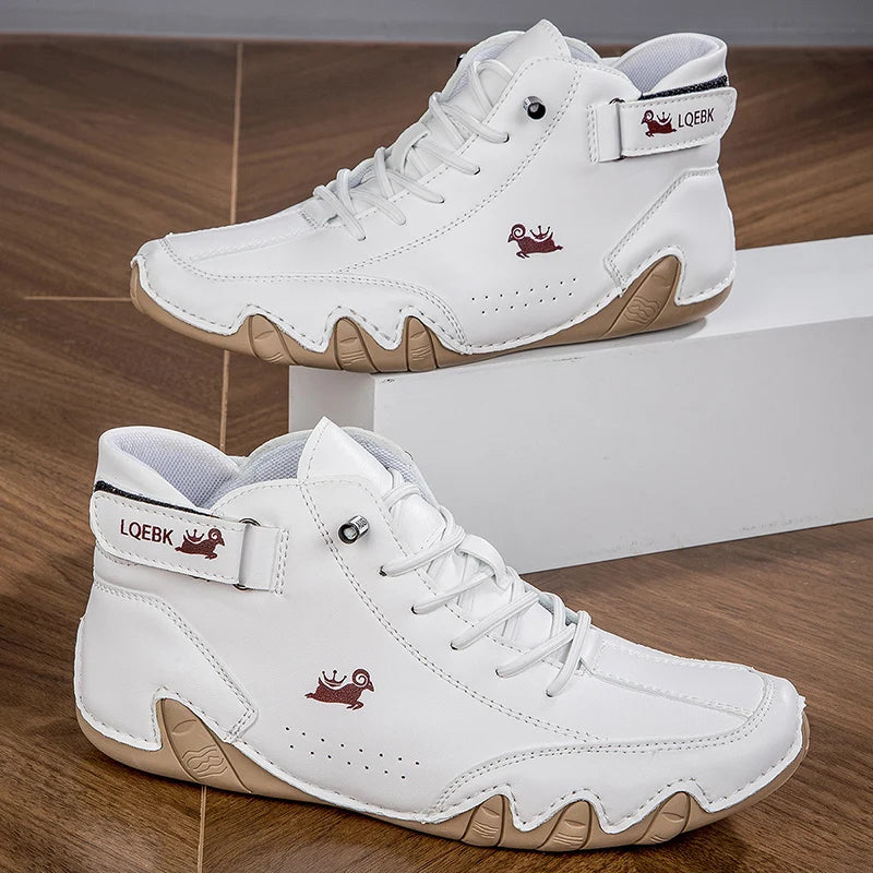 Casual High Top Sneakers Soft Sole Men Shoes