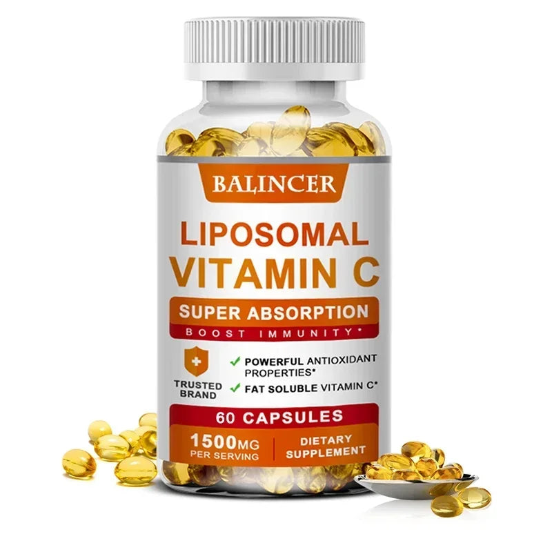 Liposomal Vitamin C Supplement - Easily Absorbed, Fat-Soluble