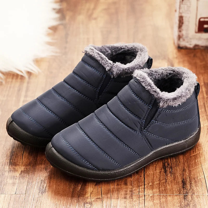 Snow Men Boots Casual Shoes Man Outdoor Men's Winter Sneakers