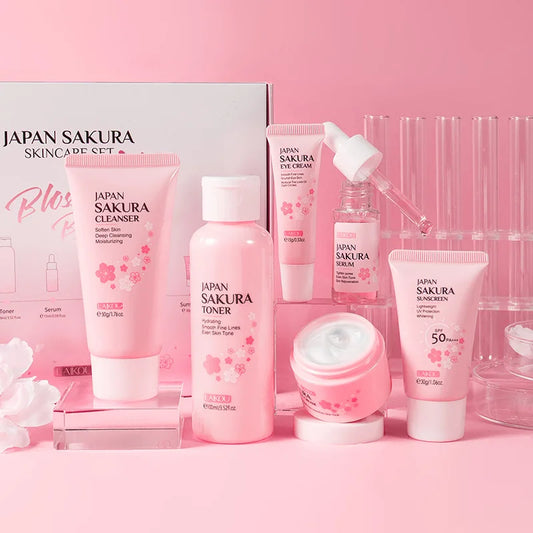 Sakura Face Skin Care Sets