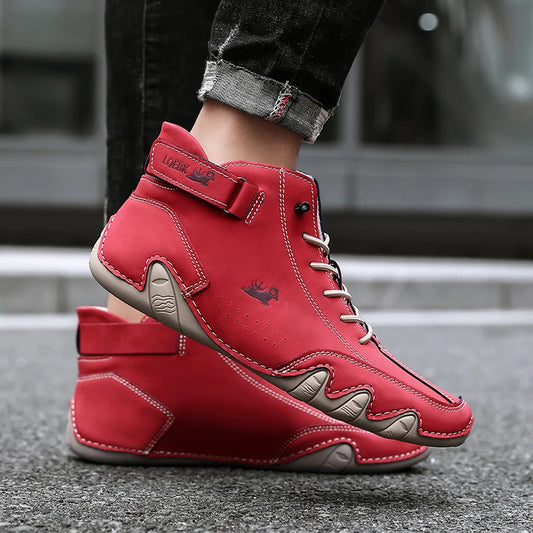Casual High Top Sneakers Soft Sole Men Shoes