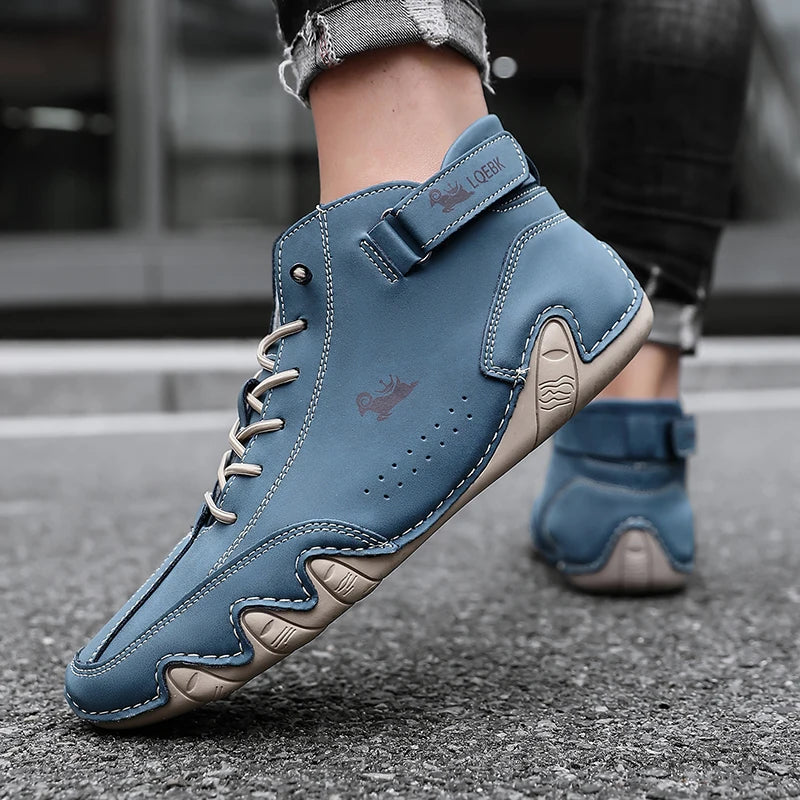 Casual High Top Sneakers Soft Sole Men Shoes