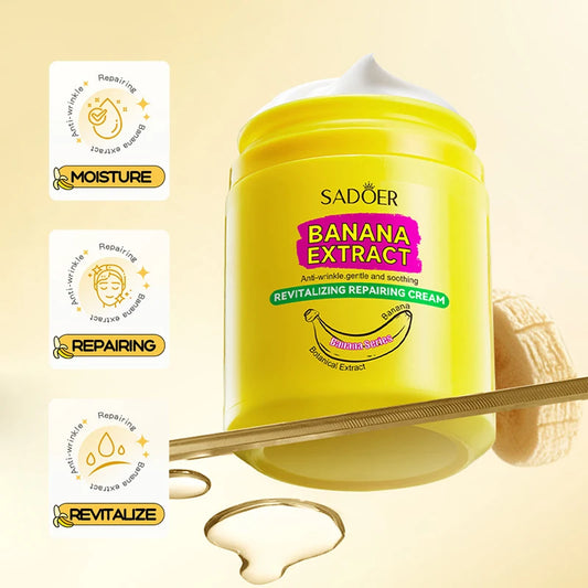 SADOER Banana Skin Brightening Skincare Moisturizing Facial Cream